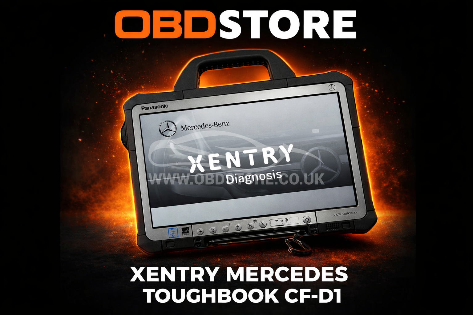 Xentry Mercedes Toughbook Tablet CF-D1 2025