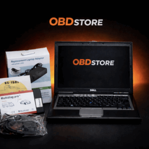 Car Diagnostic Tool Laptop with Delphi 2021 Cars & Trucks | Dell i5