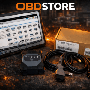 MB Star C6 VCI Mercedes-Benz diagnostic tool with Panasonic laptop and full cable set